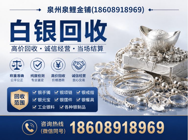 泉港区泉州黄金回收展示图